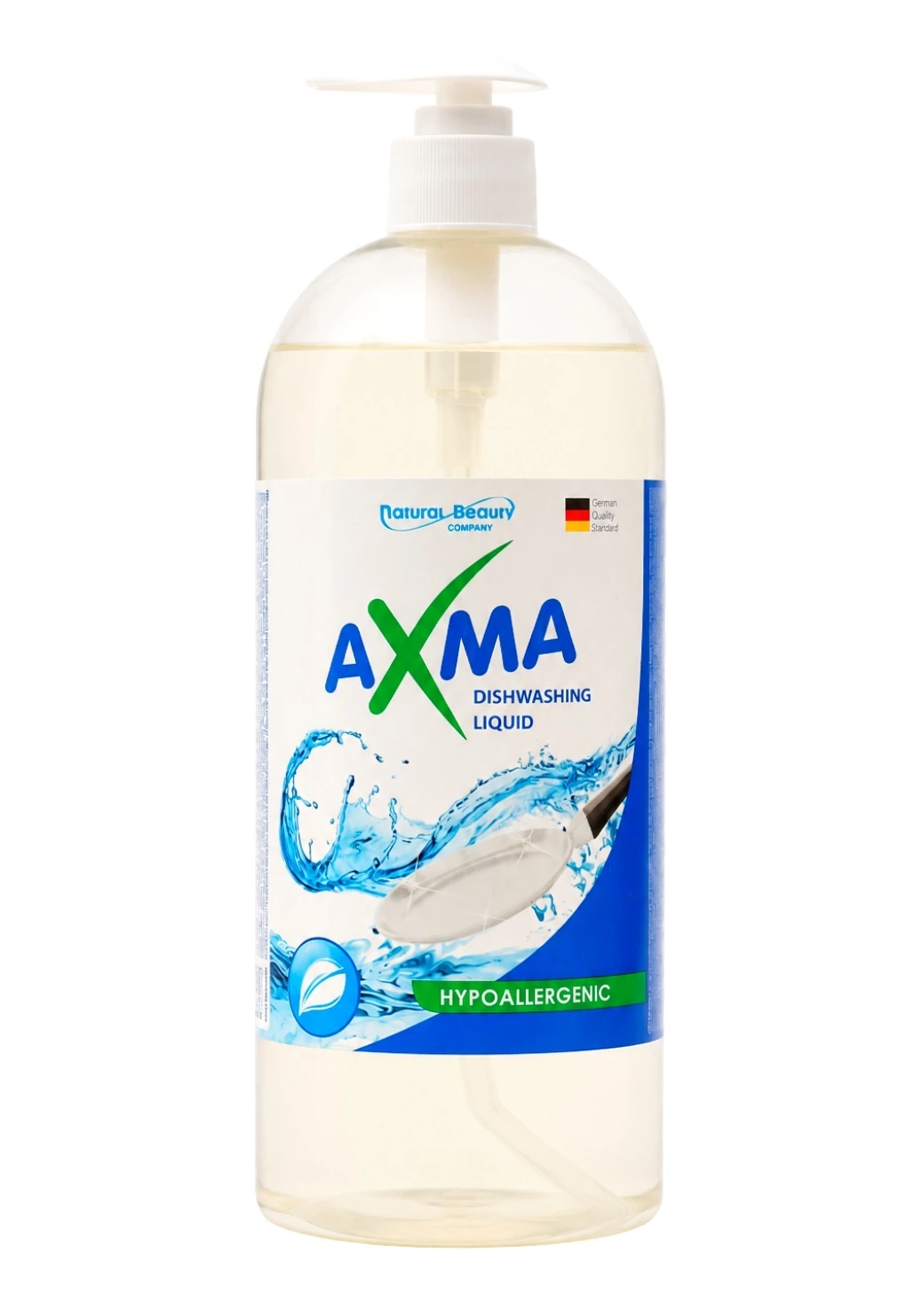 Средство для мытья посуды, AXMA, 1 кг, гипоаллергенный, (000400)