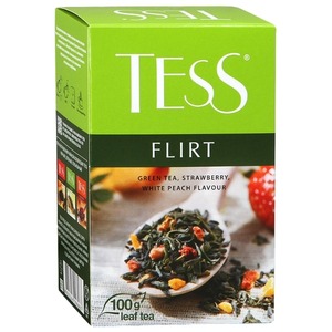 Tess чай Flirt зеленый 1,5гр*100