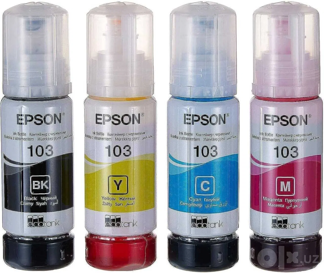 Оргинал краска чернила Epson 101 - 103 - 108 - 112 - 115 EcoTank Ink