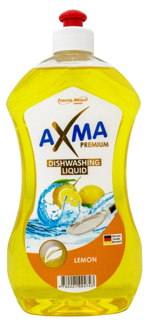 Средство для мытья посуды, AXMA, Premium Lemon, 520 гр, (000498)