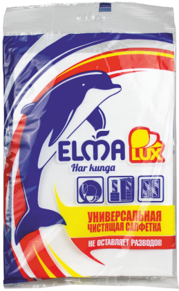 Универсальные салфетки Дельфин Elma Lux 1 шт., 34×47 см (618)