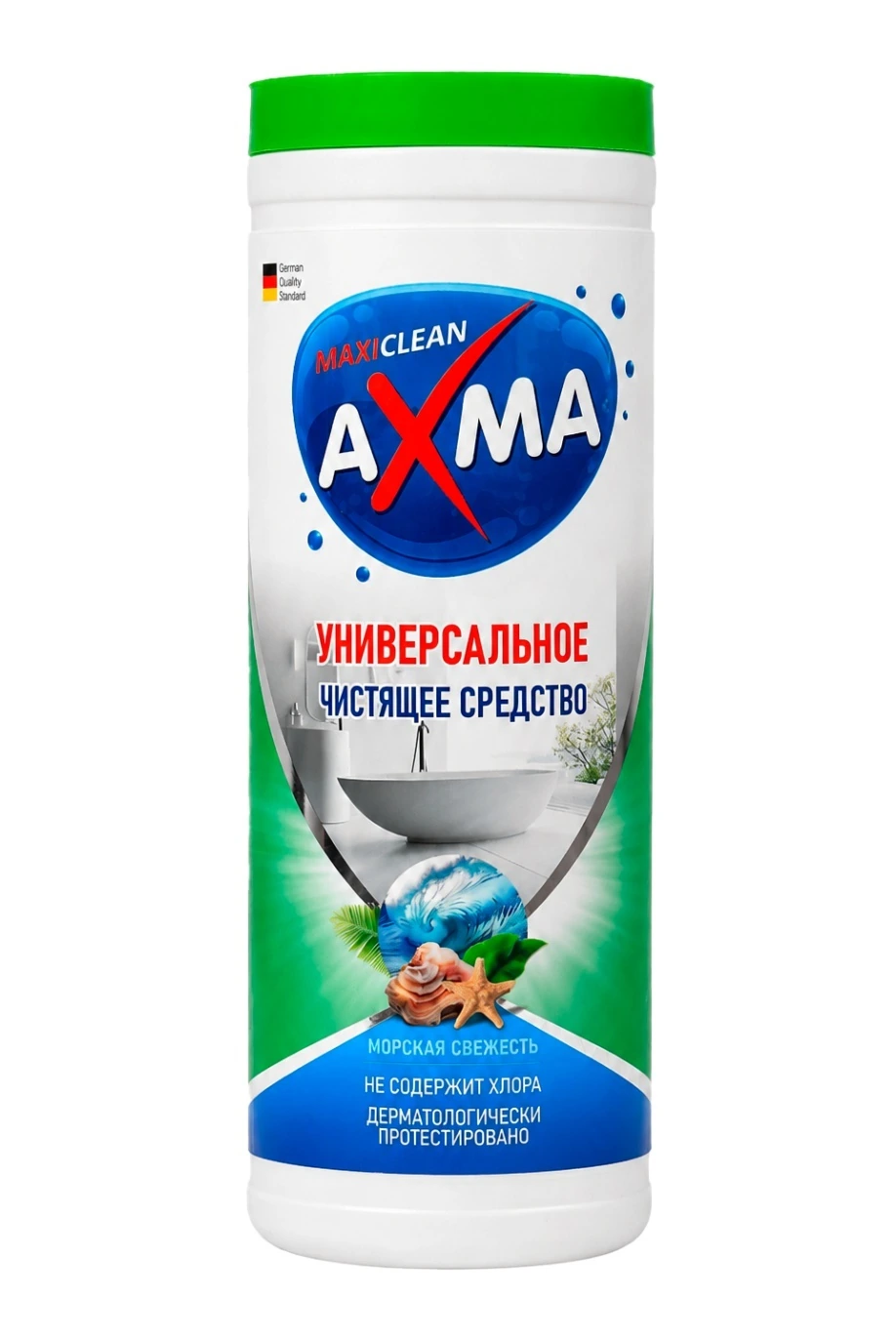 Средство чистящее универсальное "AXMA" 500 гр, Морская свежесть, (000507)