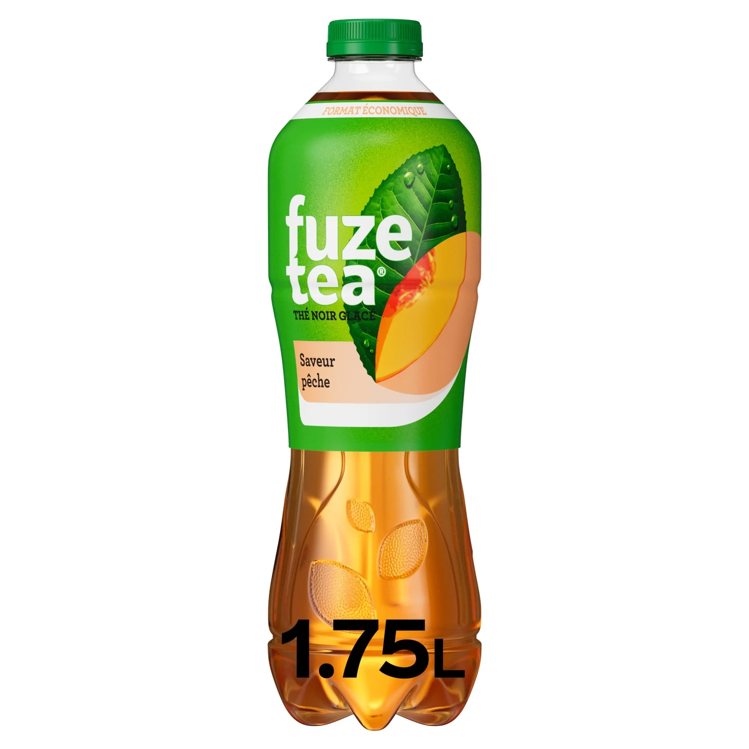 Чай холод.Fuse Tea чёр. Персик п/б 1л