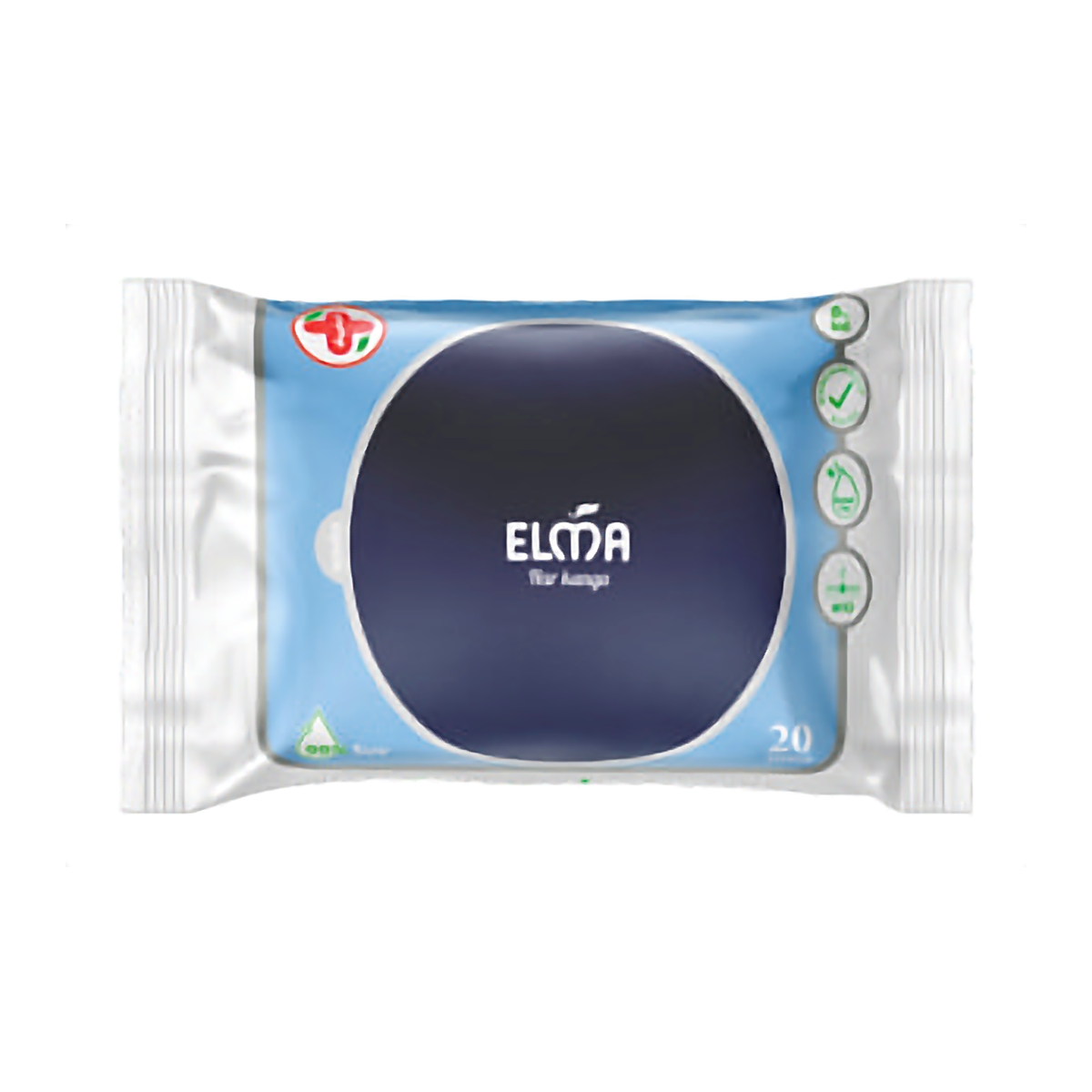 Влажные салфетки Elma Personal Care для аптек 20 шт., 20×20 см (530)