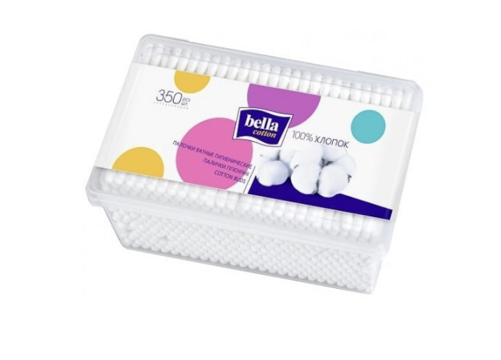 Bella ухочистки, ватные палочки 350шт