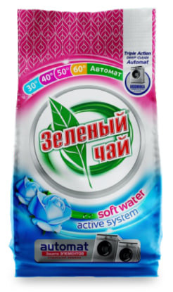 Стиральный порошок Зелёный чай 1,5 кг Автомат Белая Роза