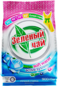 Стиральный порошок Зелёный чай - 900гр Ручной Белая роза
