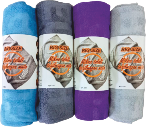 Универсальная салфетка микрофибра ELMA Big Size 1 шт., 60×100 см (634)