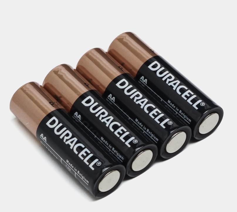 Батарейки Duracell AA большой, 4 шт для мышки
