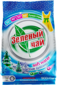 Стиральный порошок Зелёный чай - 900гр Ручной Морозный