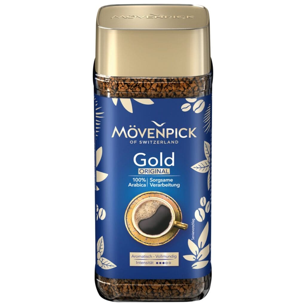 Кофе растворимый Movenpick GOLD Original 200g