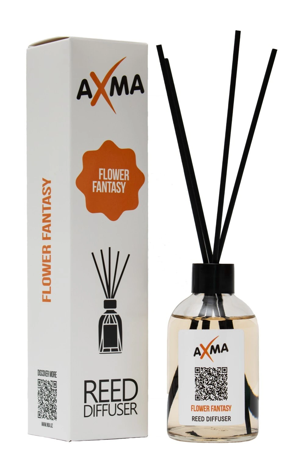 Диффузор ароматизатор воздуха "AXMA" 110 мл, Цветочная фантазия (000532)
