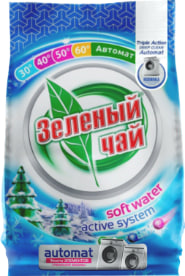 Стиральный порошок Зелёный чай - 900 гр автомат Морозный