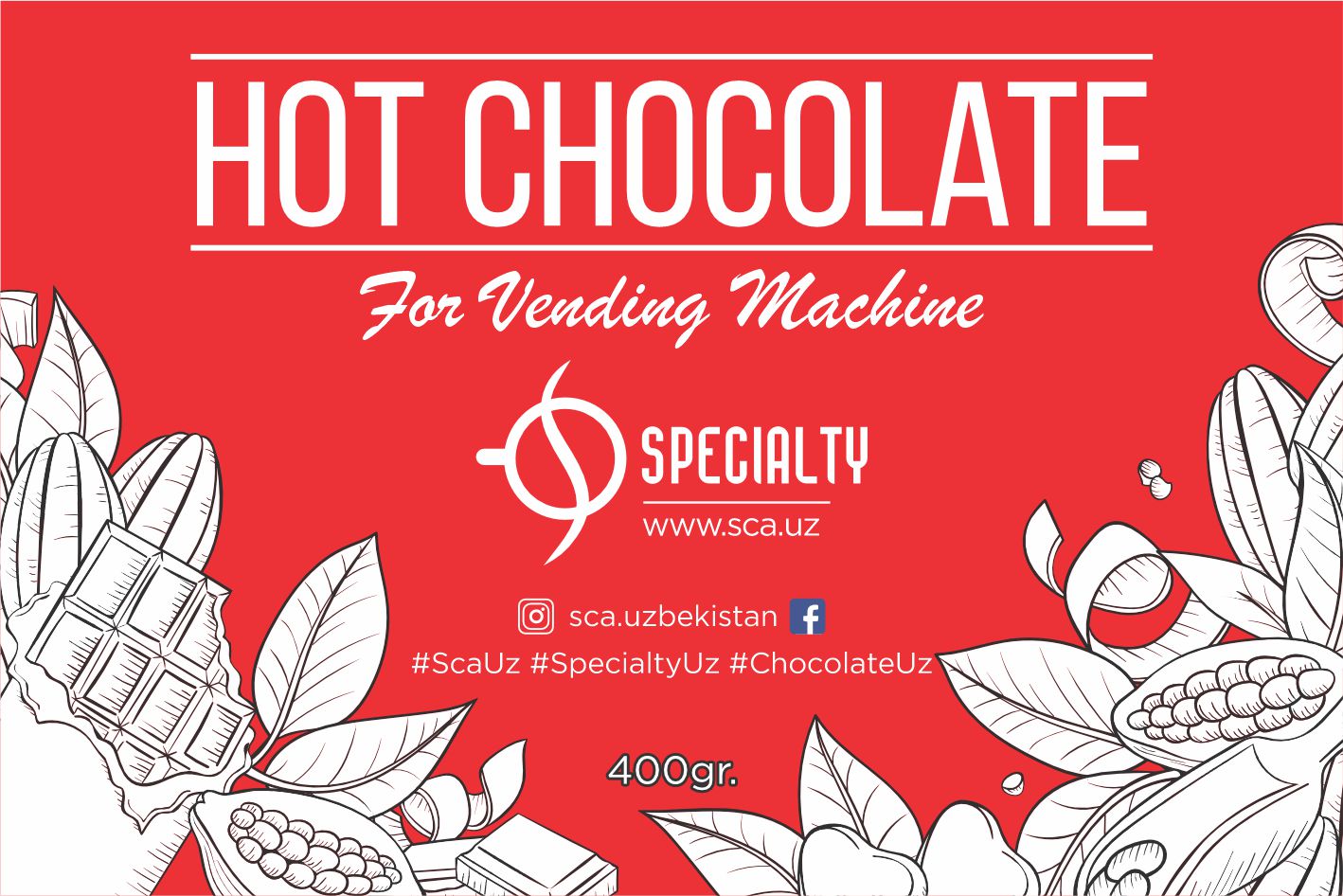 Hot Chocolate для Vending machine 1kg
