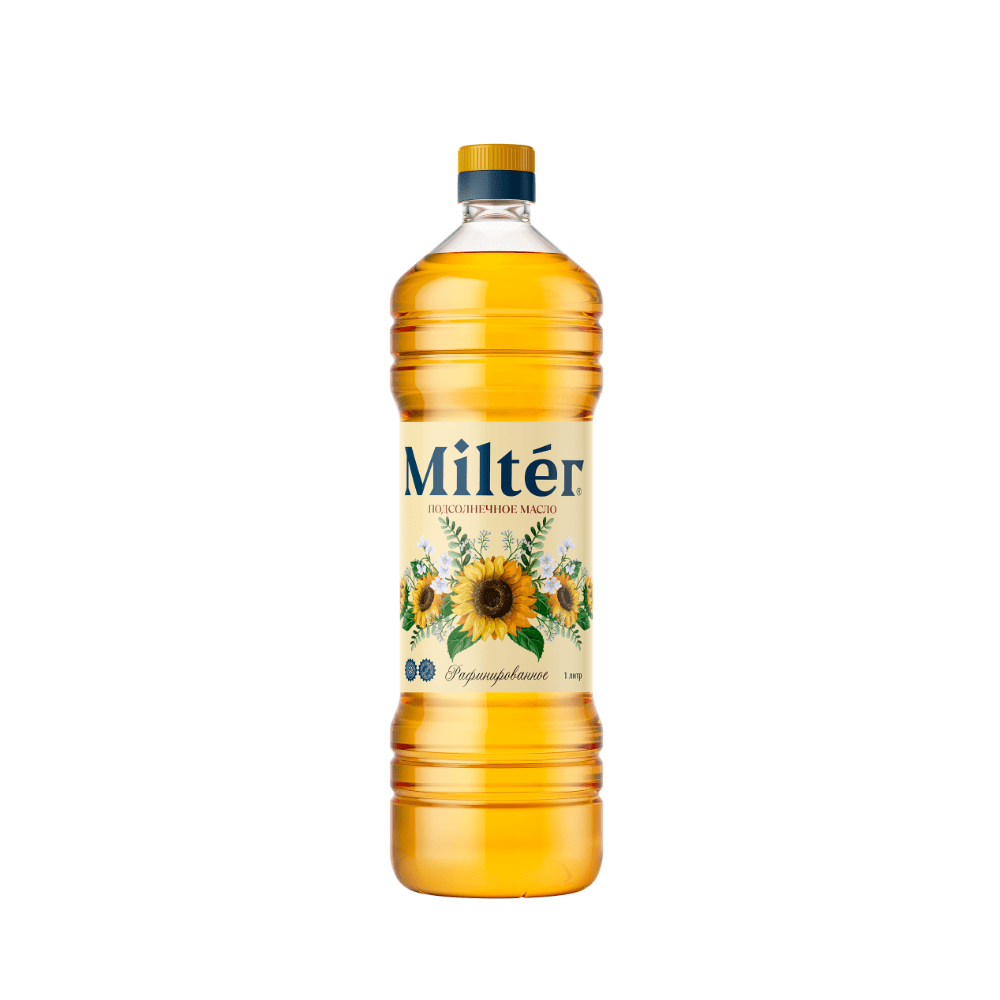 Масло подсолнечное Milter 1л***