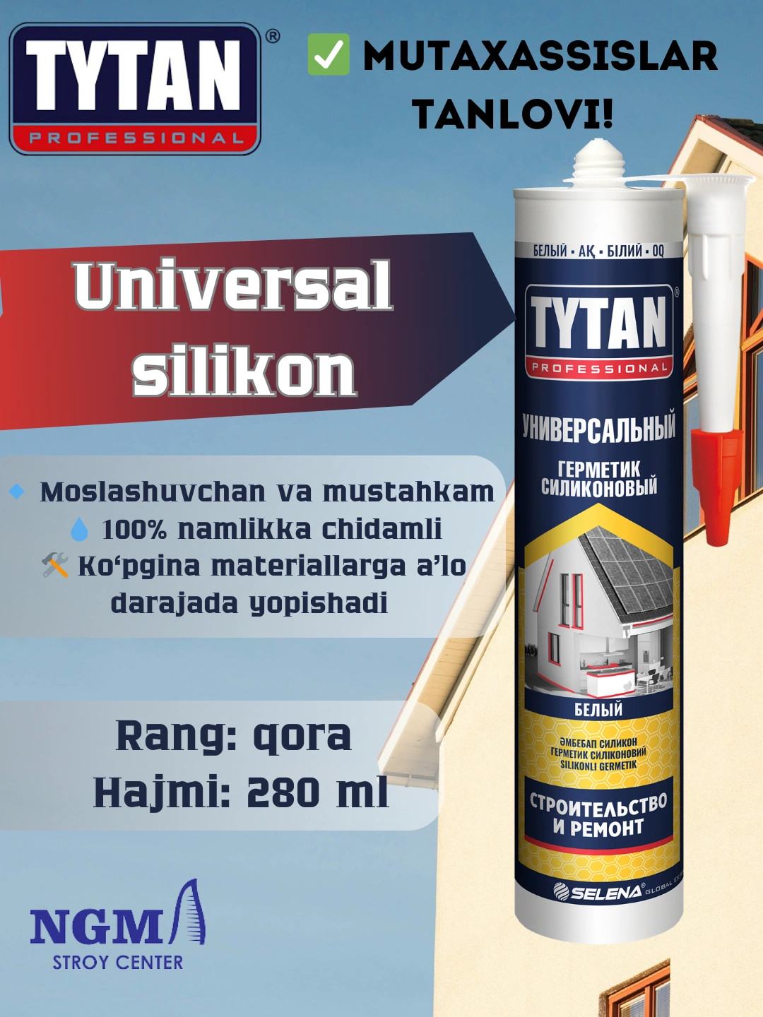 Tytan Professional Universal Silikon germetigi