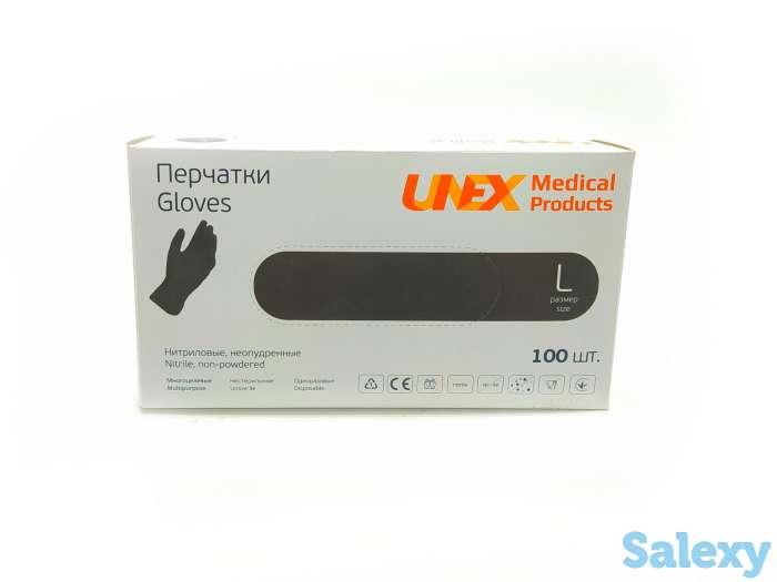 Unex Перчатка L 100 шт