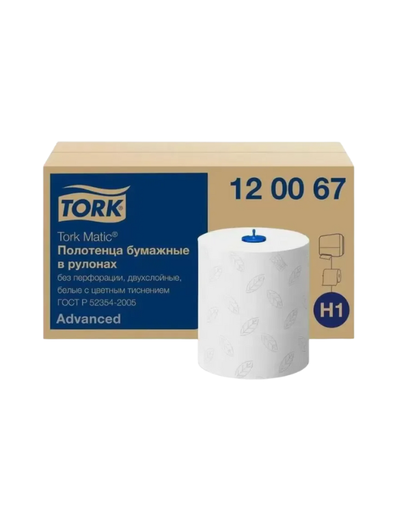 Tork полотенца в рулонах, 2 слоя, 150 м., 600 листов