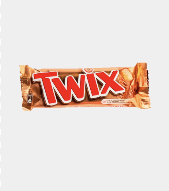 Шоколадный батончик Twix, с карамелью, 50 г