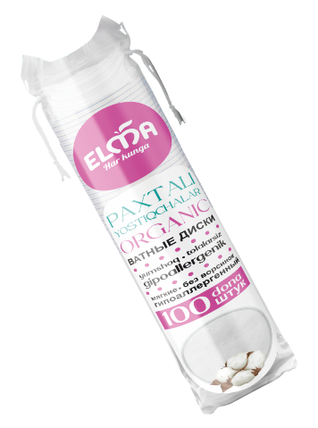 Ватные диски Elma Organic 100 шт. (635)